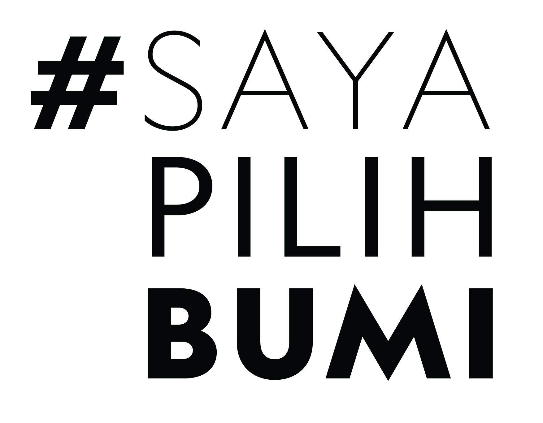 saya pilih bumi